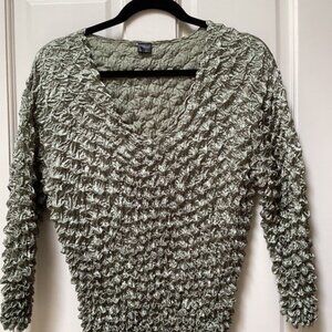 Origami Magic Scarf sea foam green top, one size (NWOT)